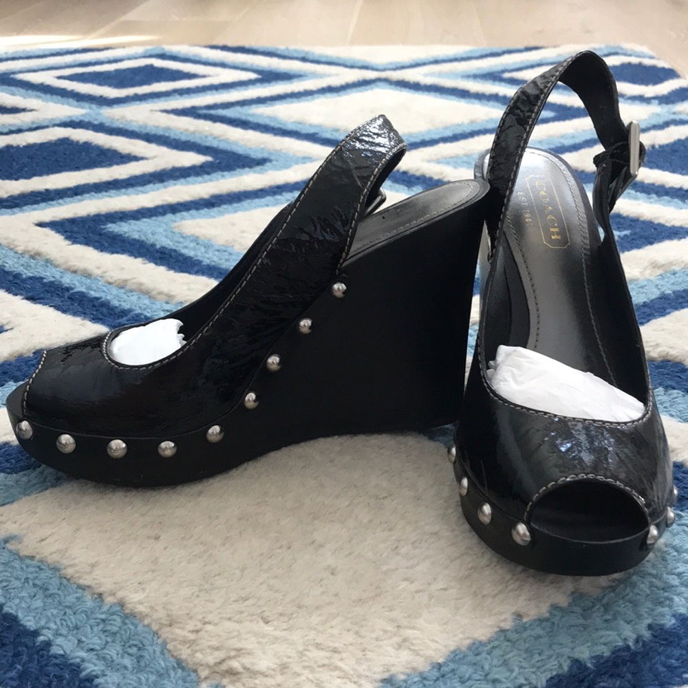 Coach wedges
